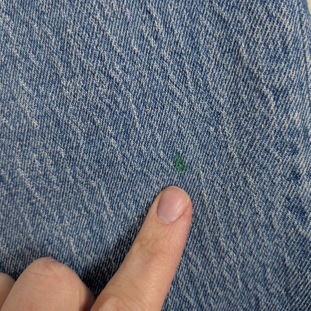 Madewell 90s Straight Jeans High Rise Light Wash Blue Size 28‎ NN877 DM4427 - Picture 6 of 10